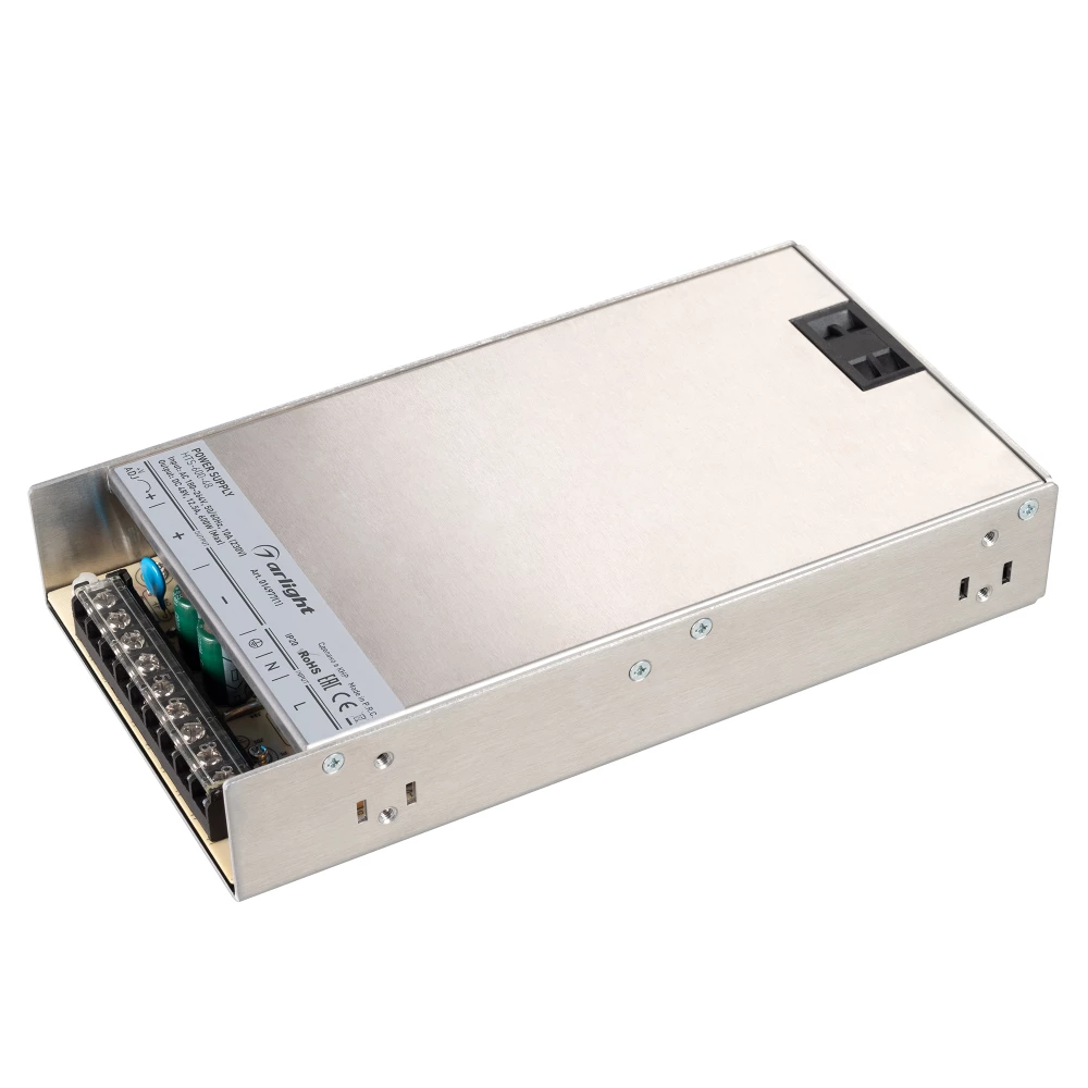 Блок питания HTS-600-48 (48V, 12.5A, 600W) (Arlight, IP20 Сетка, 3 года) 014977(1) - Viokon.com