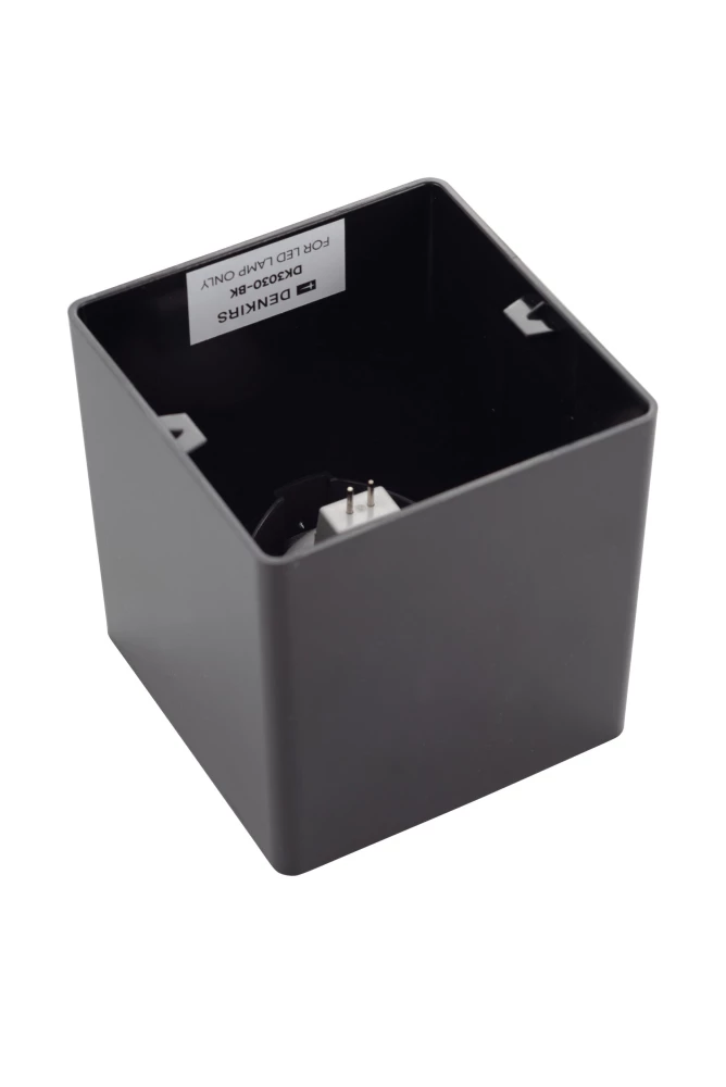 DK3030-BK Светильник накладной IP 20 10 Вт GU53 LED черный пластик - Viokon.com