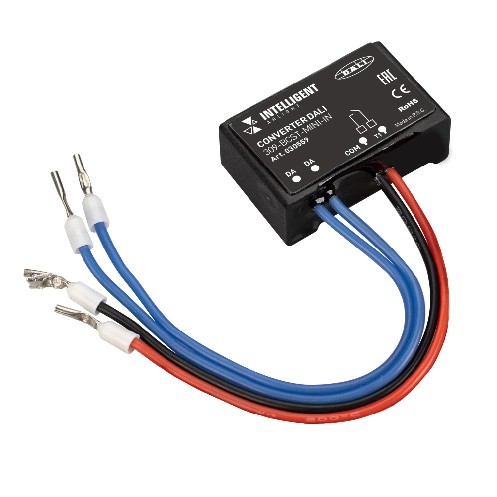 INTELLIGENT ARLIGHT Конвертер DALI-309-BCST-MINI-IN (DALI bus) (IARL, Пластик) 030559 - Viokon.com