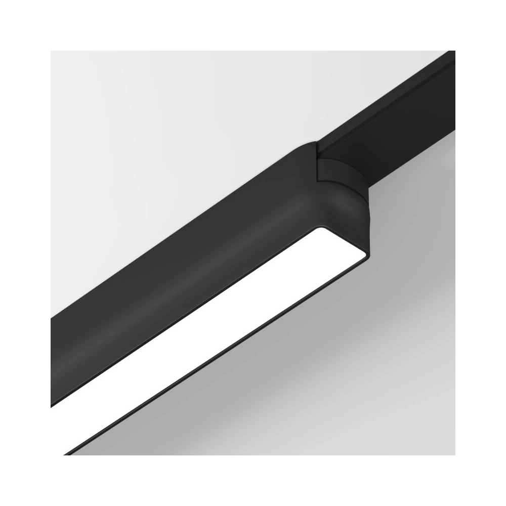 DK5330-BK Светильник для трека Air серия Linear 4000 со светодиодом L230W26H36мм 48V DC 9W RA90 120 4000K IP20 черный алюминий - Viokon.com