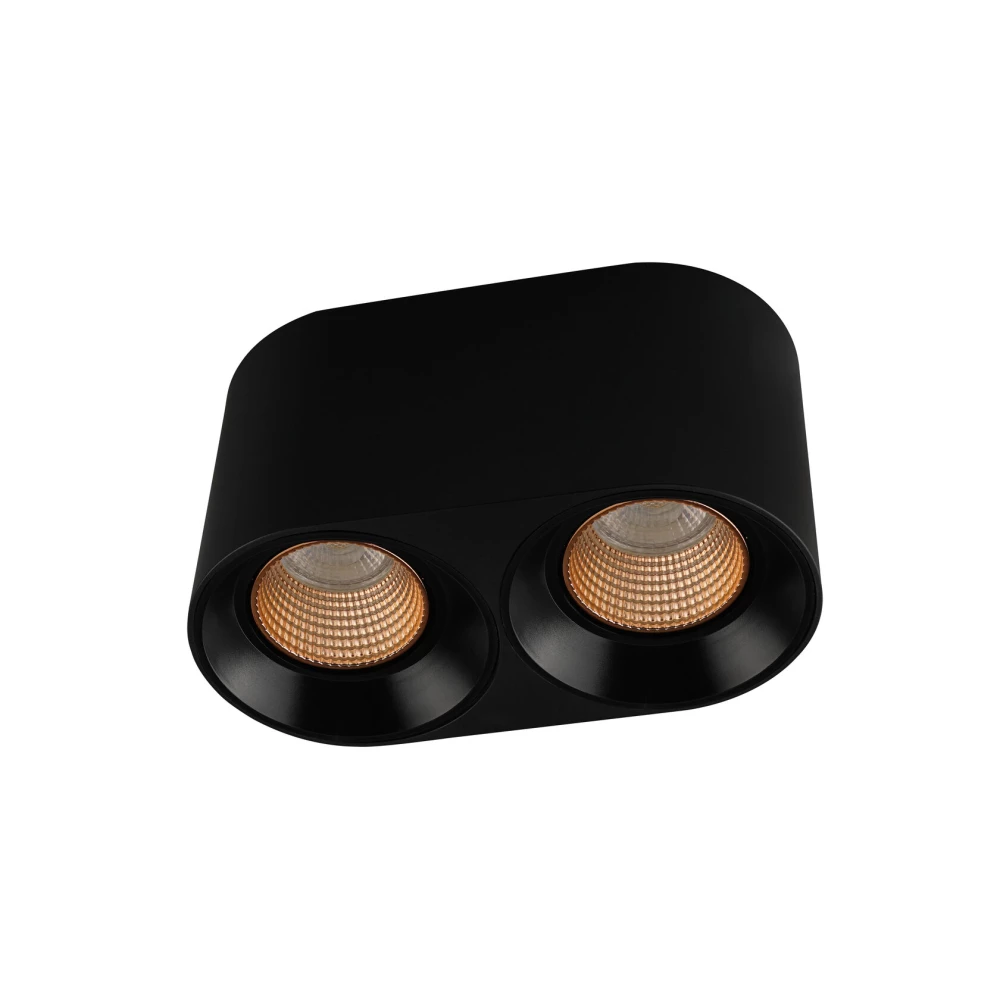 DK3096-BKBR Светильник накладной IP 20 10 Вт GU53 LED черныйбронзовый пластик - Viokon.com