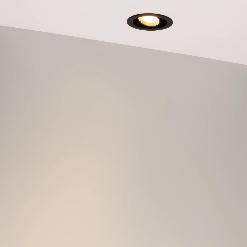 Светильник MS-VORTEX-BUILT-R90-12W Warm3000 (BK-BK, 40 deg, 230V) (Arlight, IP20 Металл, 5 лет) 043481 - Viokon.com