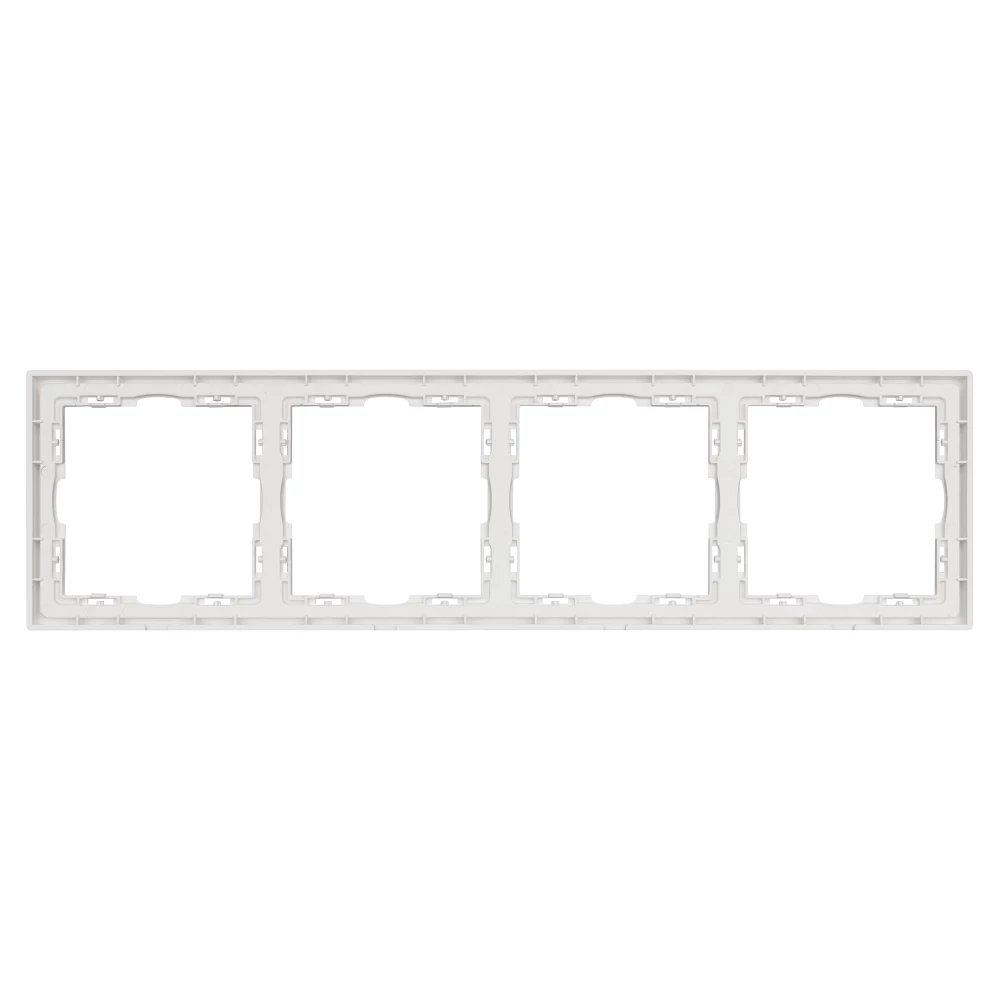 Рамка пластиковая FRM-NOBE-SFPL-4-IS (Arlight, Никель) 059461 - Viokon.com
