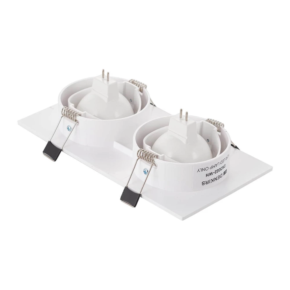 DK3022-WH Встраиваемый светильник IP 20 10 Вт GU53 LED белый пластик - Viokon.com