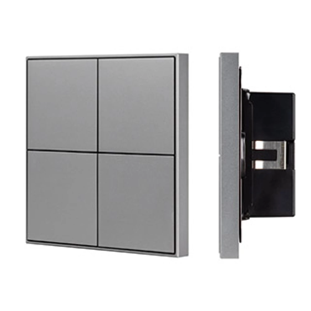 INTELLIGENT ARLIGHT Кнопочная панель KNX-304-23-IN Grey (BUS, Frame) (IARL, IP20 Металл, 2 года) 038402 - Viokon.com