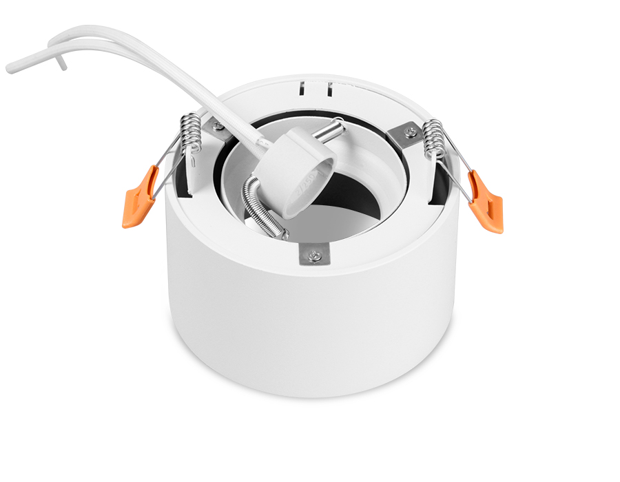 Встраиваемый точечный светильник MR16 TN146 WH/BK белый/черный GU5.3 D96*78 - Viokon.com