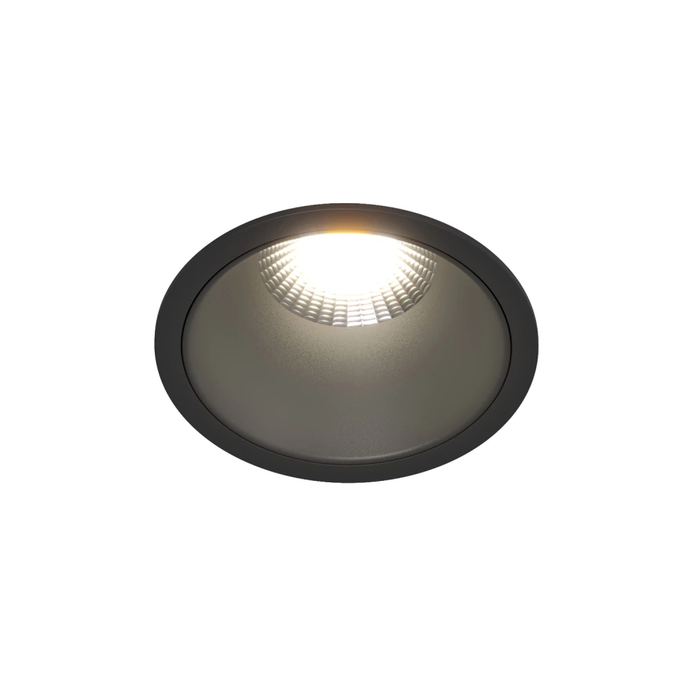 DK4400-BK Встраиваемый светильник IP 20 7 Вт LED 3000 черный алюминий - Viokon.com