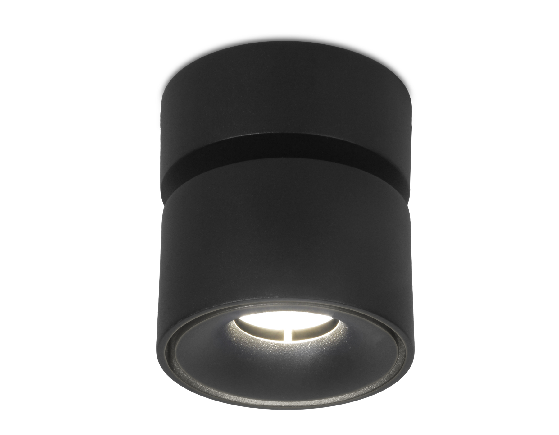 Накладной поворотный светодиодный светильник TN269 SBK черный песок LED 4200K 7W D75*83 - Viokon.com