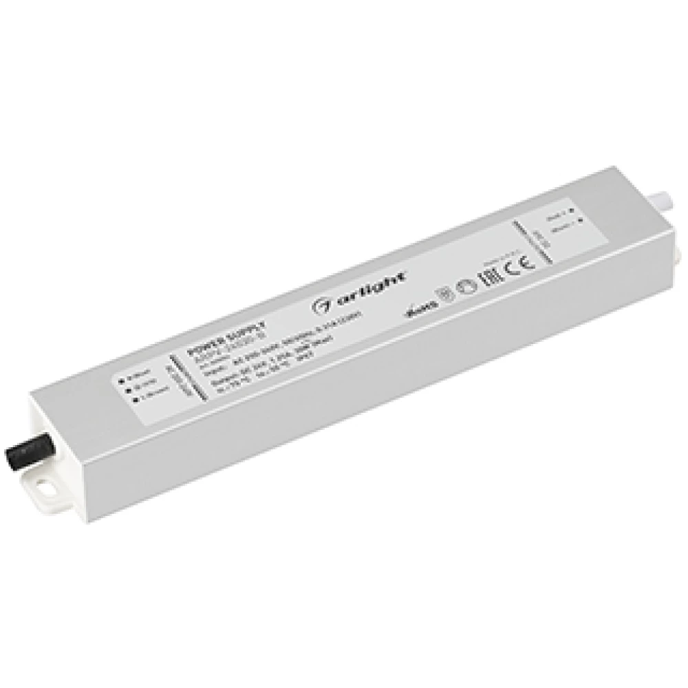 Блок питания ARPV-24030-B (24V, 1.3A, 30W) (Arlight, IP67 Металл, 3 года) 020004 - Viokon.com