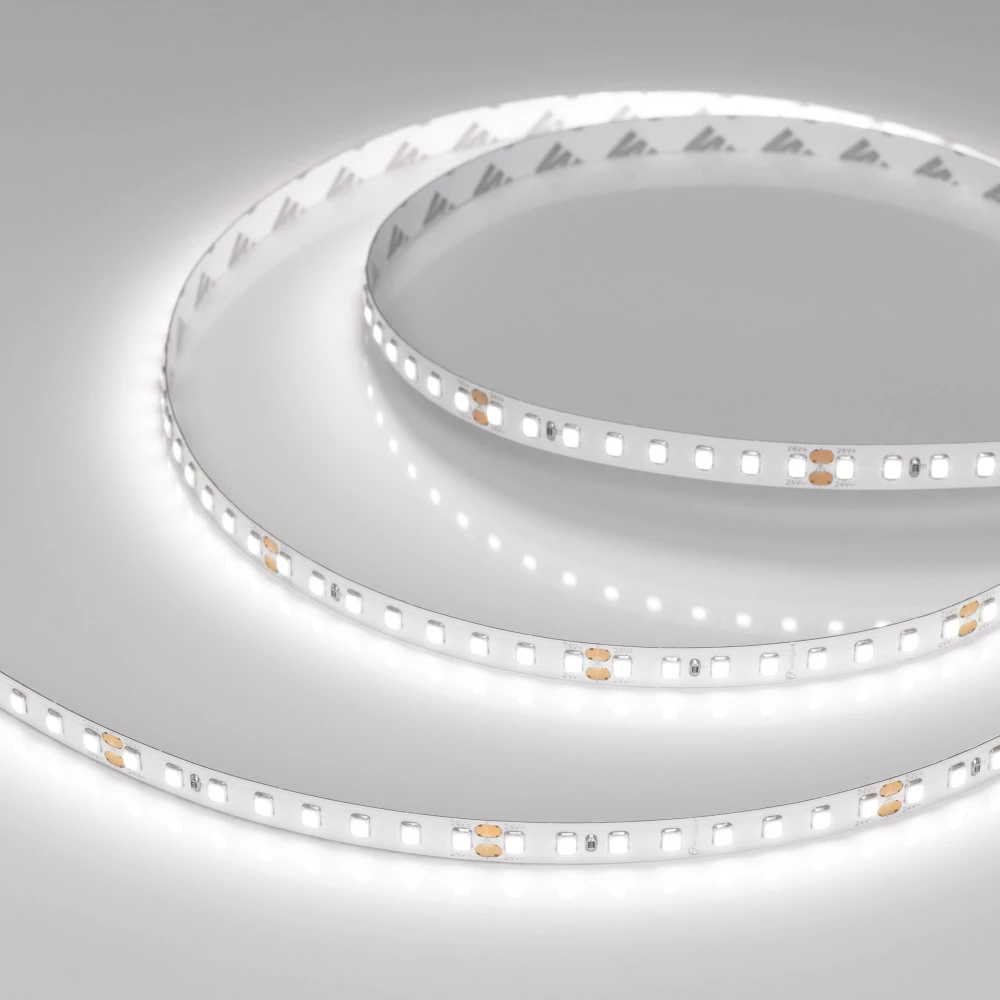Лента RT-A128-8mm 24V White6000 (9.6 W/m, IP20, 2835, 5m) (Arlight, высок.эфф.150 лм/Вт) 038755 - Viokon.com