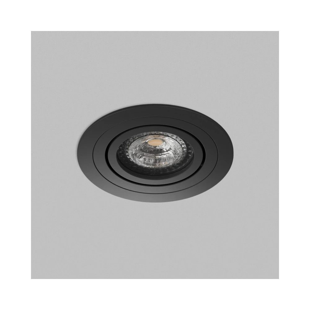 Встраиваемый светильник PRIME GU53 до 15 Вт LED IP20 черный алюминий - Viokon.com
