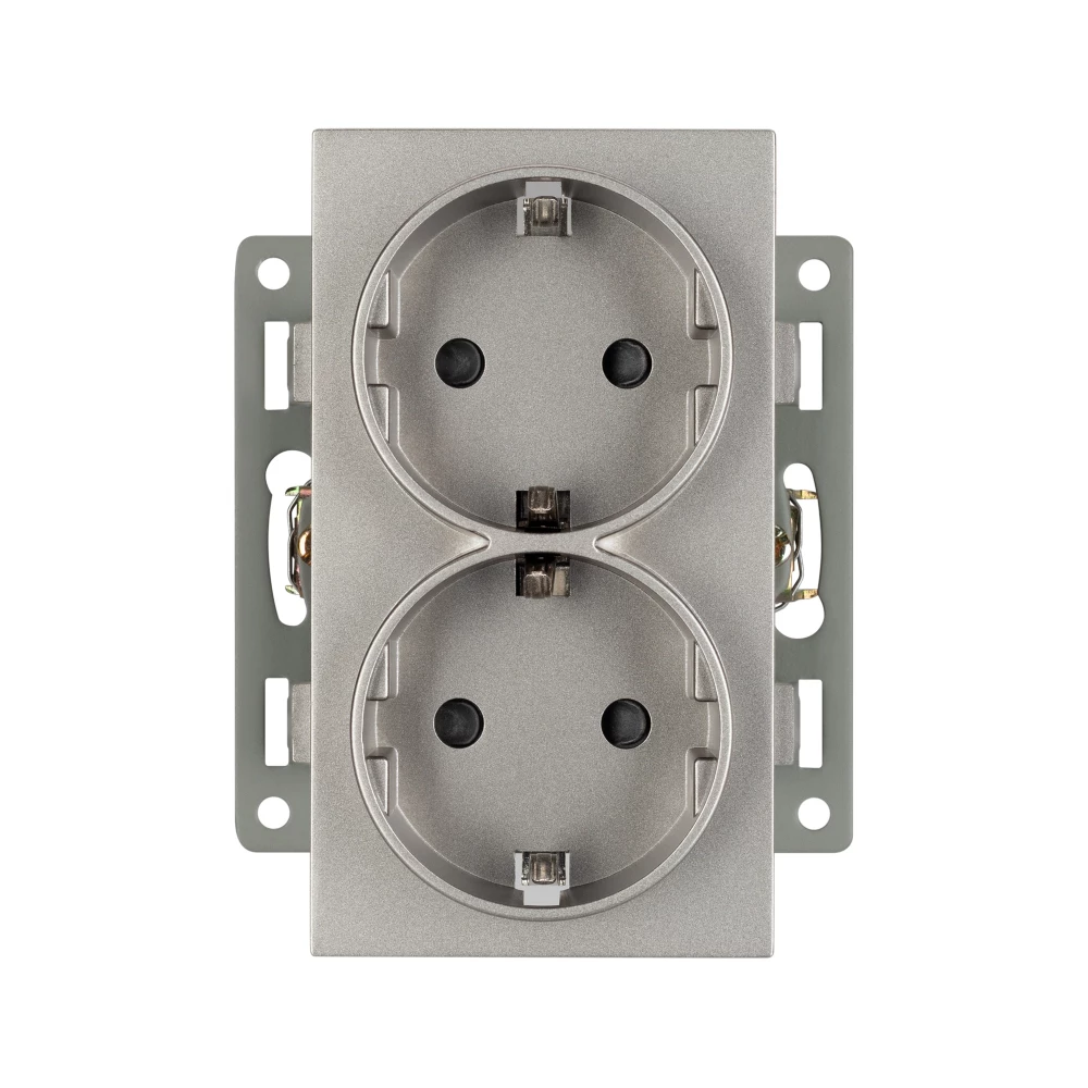 Механизм электрической розетки SCT-MEUD-PL-GR (250V, 16A) (Arlight, -) 043766 - Viokon.com