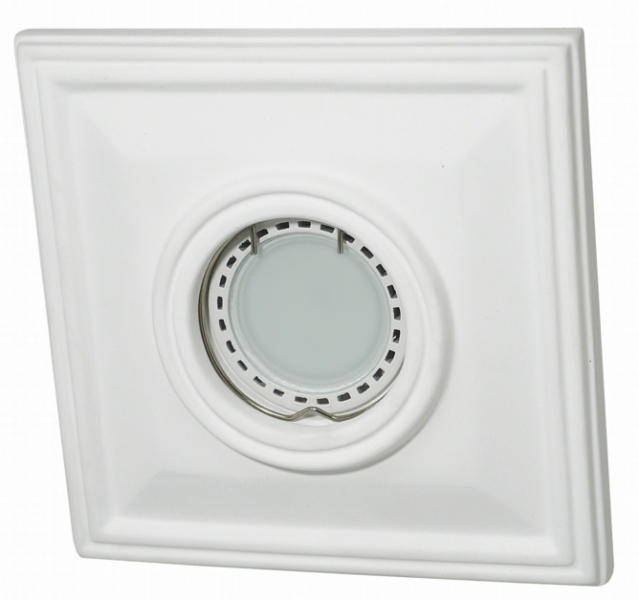 Светильник гипсовый встраиваемый mr 16 Roden RD-101 Wh - Viokon.com