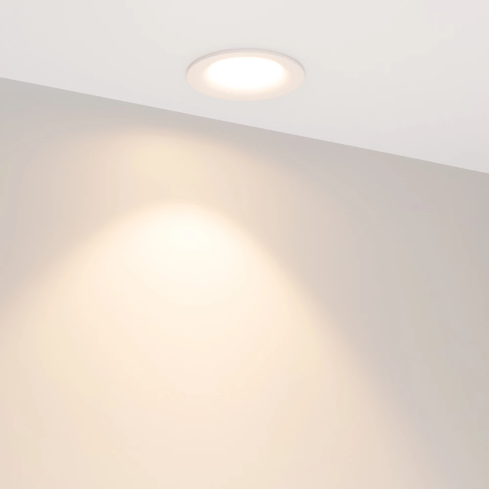 Светильник MS-FOGGY-BUILT-R86-10W Warm3000 (WH, 60 deg, 230V) (Arlight, IP54 Металл, 5 лет) 044623 - Viokon.com