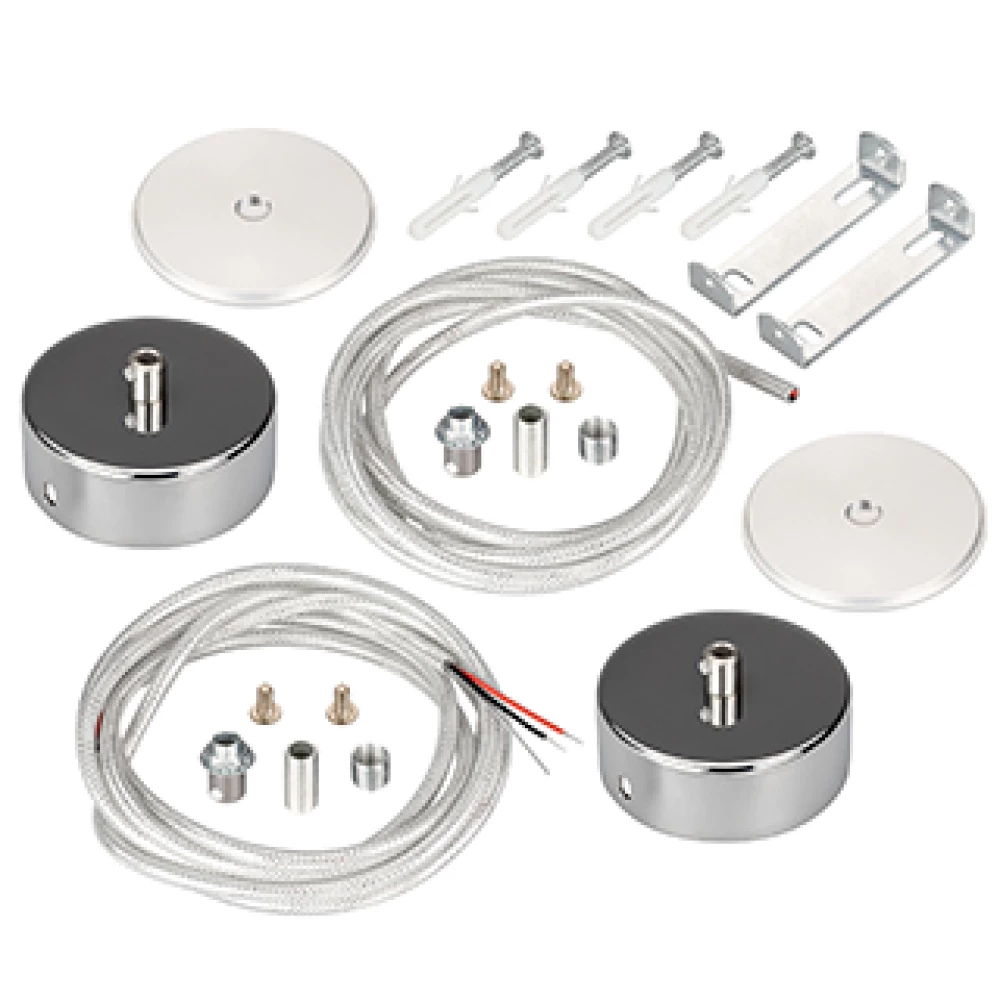 Подвес токопроводящий ARL-SL-ROUND-D70-360deg горизонтальный (Arlight, провод 2x0.5) 037773 - Viokon.com