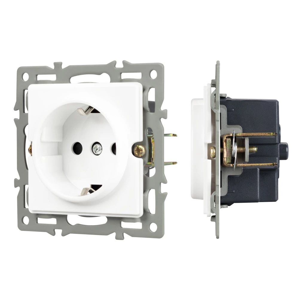 Механизм электрической розетки SCT-GP-MEU-PL-WH (250V, 16A) (Arlight, -) 043739 - Viokon.com