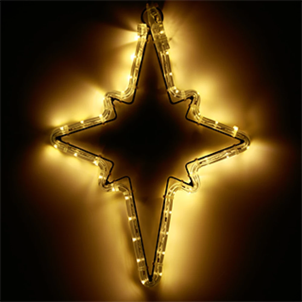 Фигура cветодиодная ARD-STAR-M3-380x250-36LED Warm (230V, 2.5W) (Ardecoled, IP65, 1 год) 025314 - Viokon.com