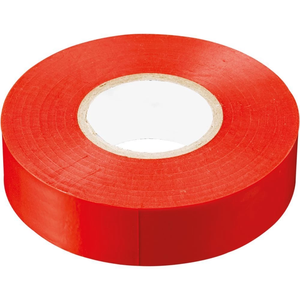 Изоляционная лента STEKKER INTP01315-10 0,13*15 мм. 10 м. красная (32823) - Viokon.com