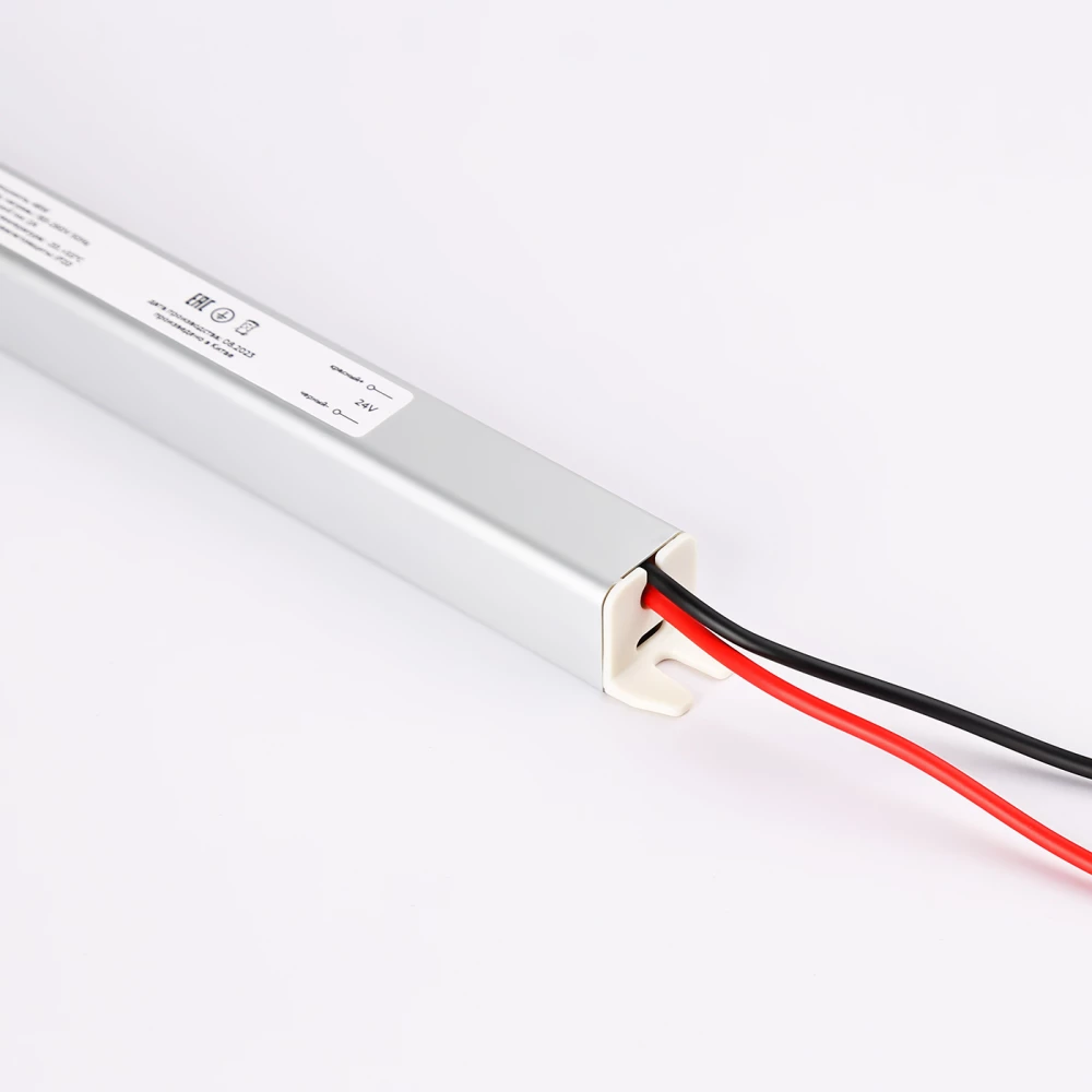 Блок питания ультратонкий для светодиодной ленты 24V 48W 2A IP20 185-260V 312*18*18 GS8624 GS8624 блок питания 24V 48W 2A IP20 185-260V 312*18*18 - Viokon.com
