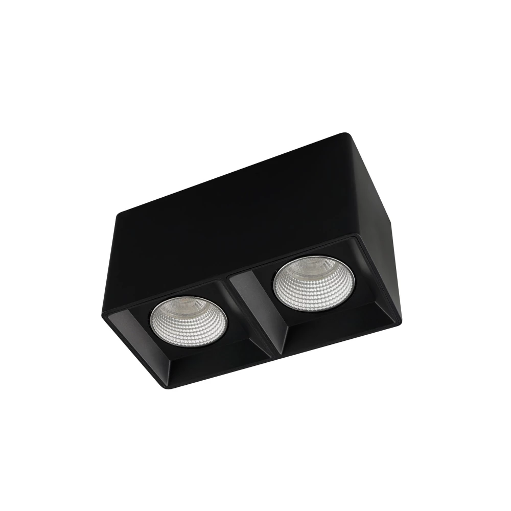 DK3085-BKCH Светильник накладной IP 20 10 Вт GU53 LED черныйхром пластик - Viokon.com