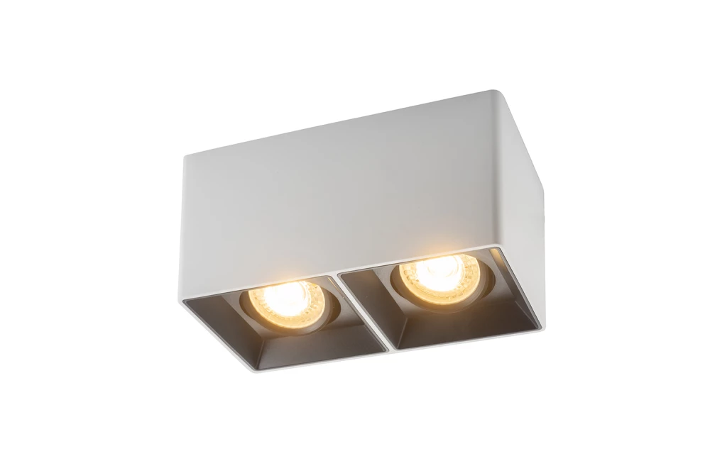 DK3035-WB Светильник накладной IP 20 10 Вт GU53 LED белыйчерный пластик - Viokon.com