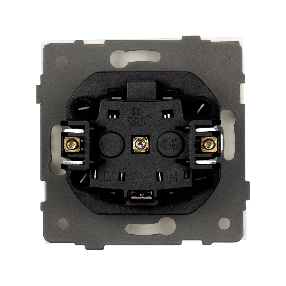 Механизм электрической розетки SCT-TENDO-MEU1-PL-WH (230V, 16A) (Arlight, Белый) 054078 - Viokon.com