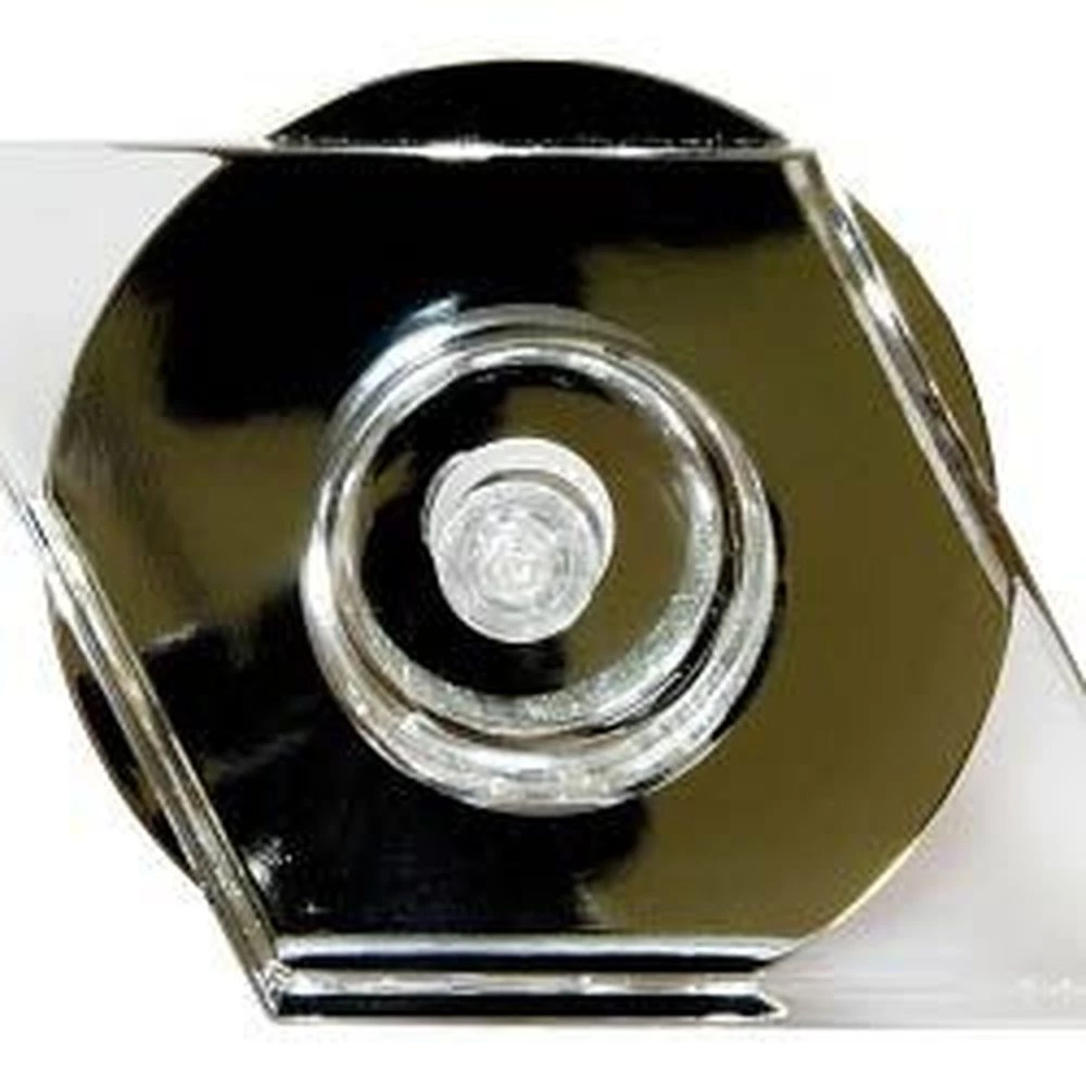 Светильник потолочный, JC G4 с прозрачным стеклом, хром, C1025M (19692) - Viokon.com