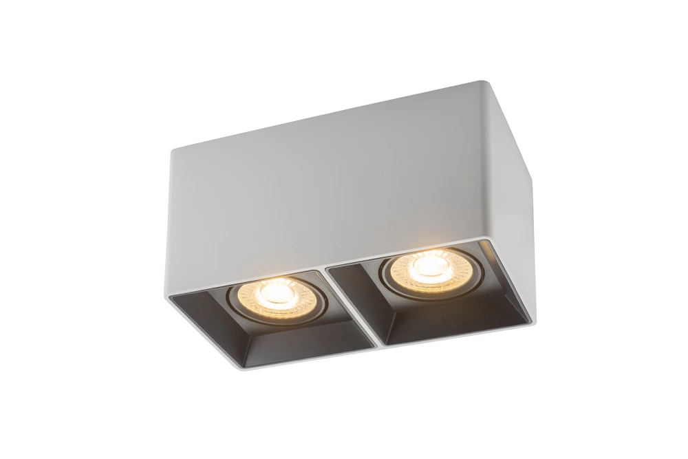DK3035-WB Светильник накладной IP 20 10 Вт GU53 LED белыйчерный пластик - Viokon.com