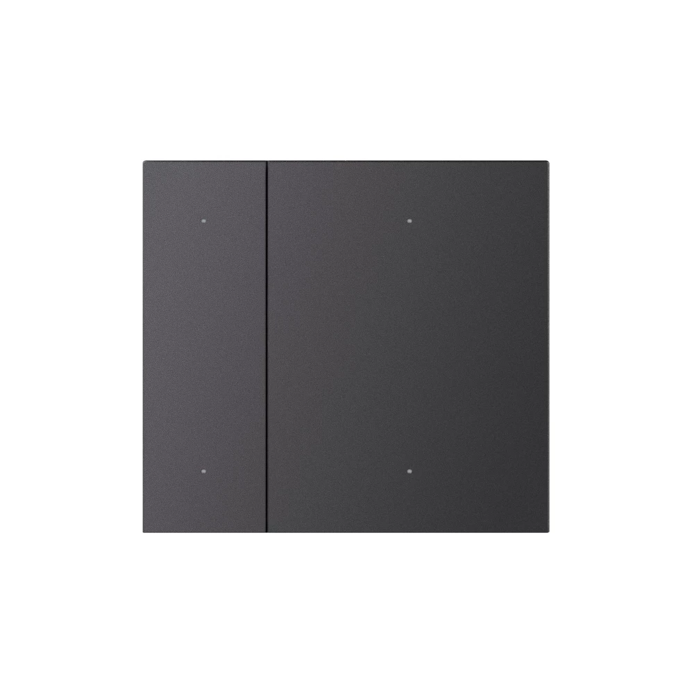 INTELLIGENT ARLIGHT Накладка панели KNX-23-2G-SUF Dark Grey (Backlight) (IARL, IP20 Металл, 2 года) 051098 - Viokon.com