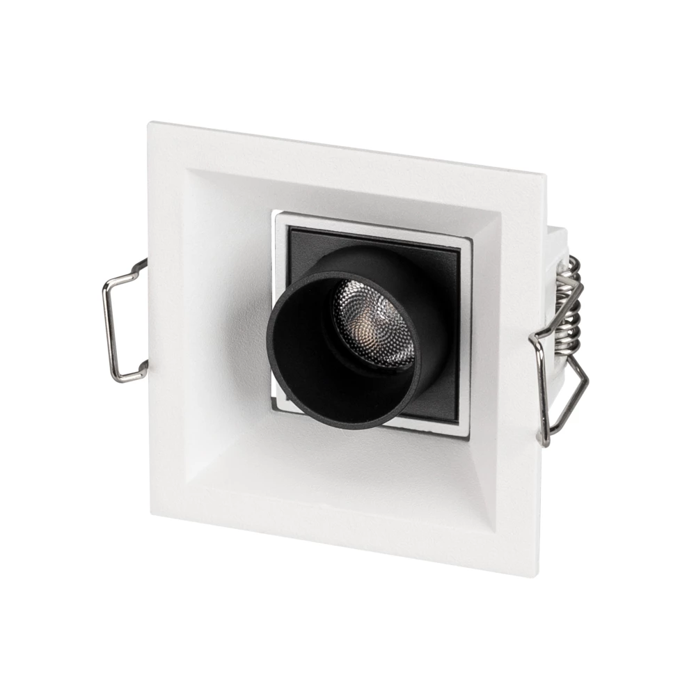 Светильник MS-ORIENT-BUILT-TURN-TC-S67x67-3W Warm3000 (WH-BK, 30 deg, 230V) (Arlight, IP20 Металл, 5 лет) 031927 - Viokon.com