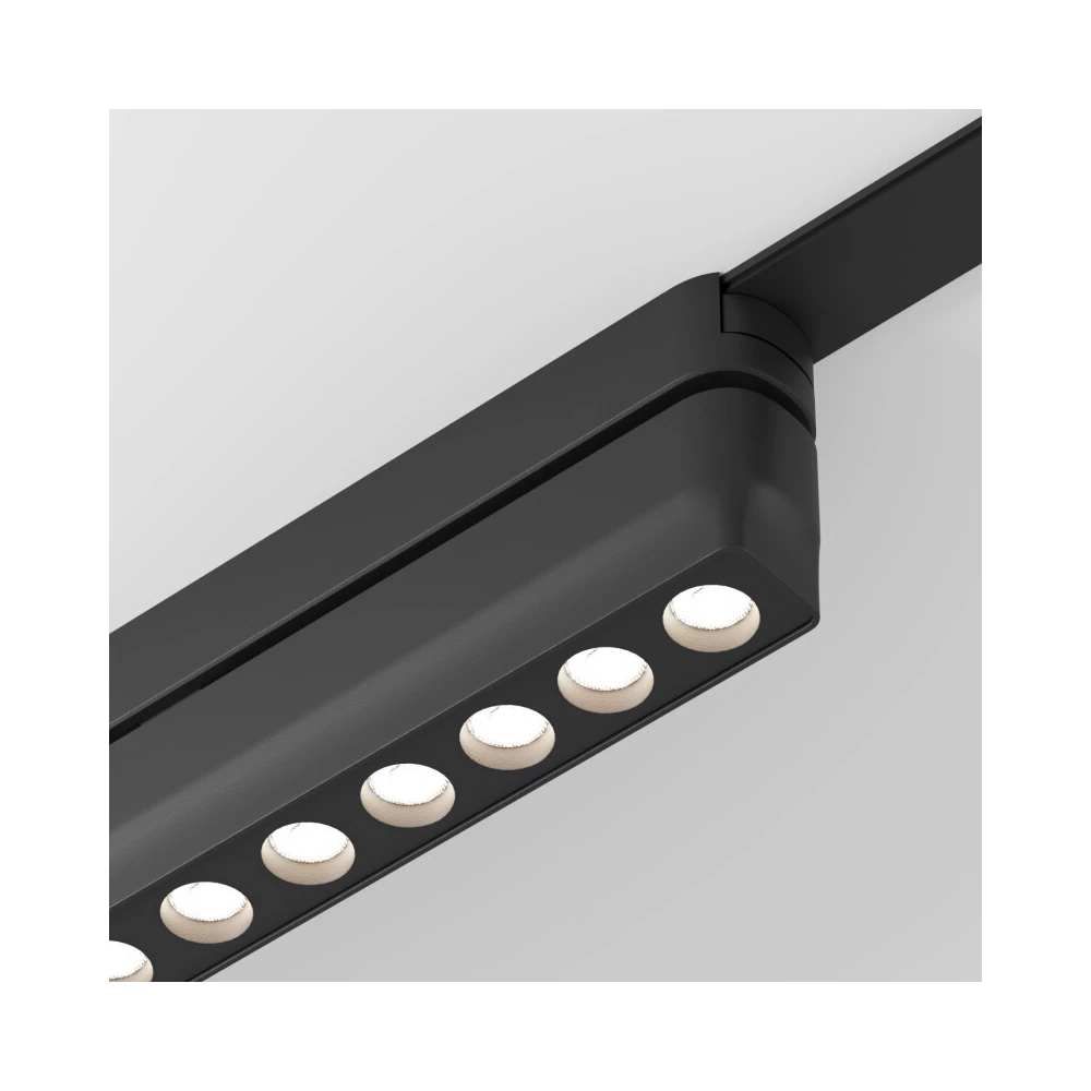 DK5368-BK Светильник для трека Air серия Grill 2700-6500 со светодиодом L230W26H60мм 48V DC 12W RA90 36 2700-6500K IP20 черный алюминий - Viokon.com