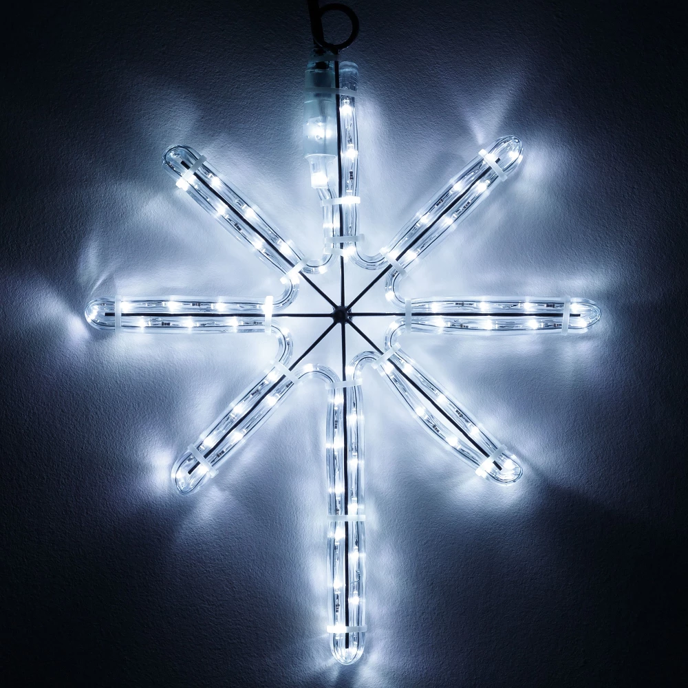 Фигура cветодиодная ARD-STAR-M2-380x250-36LED White (230V, 2.5W) (Ardecoled, IP65, 1 год) 034247 - Viokon.com