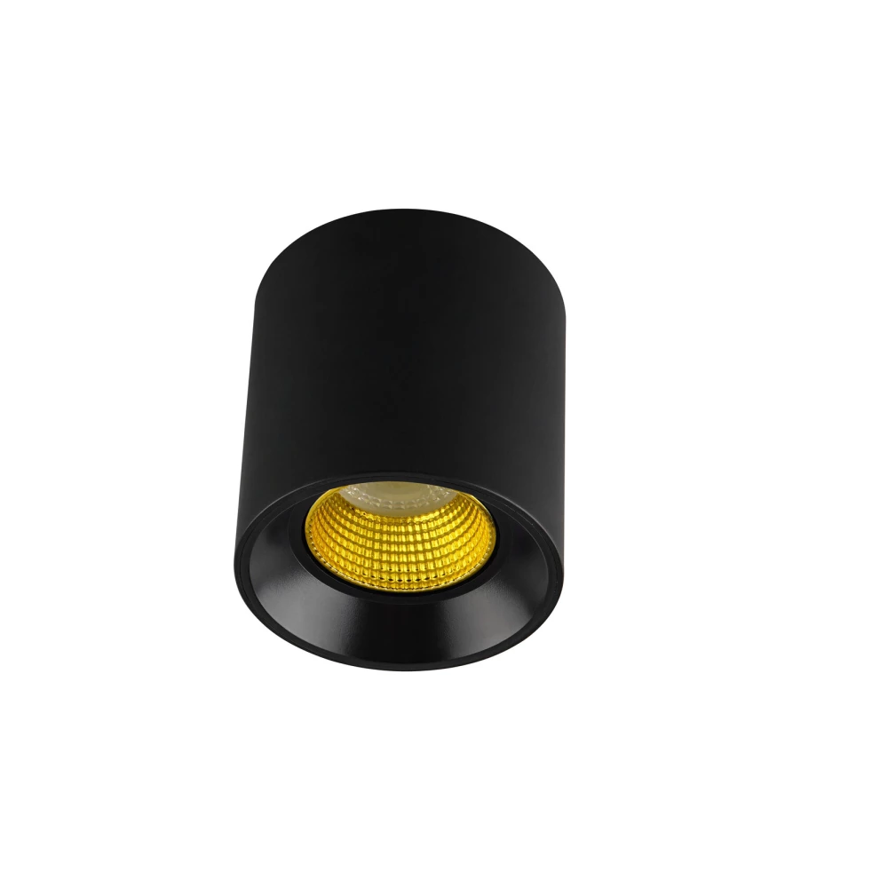 DK3090-BKYE Светильник накладной IP 20 10 Вт GU53 LED черныйжелтый пластик - Viokon.com