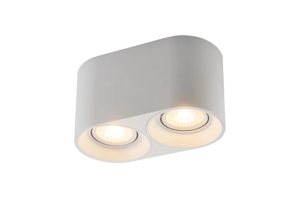 DK3036-WH Светильник накладной IP 20 10 Вт GU53 LED белый пластик - Viokon.com