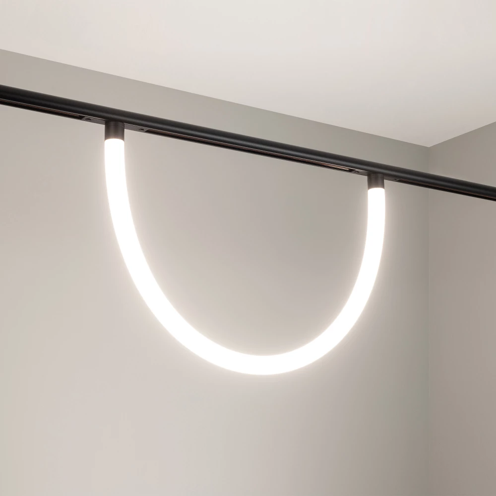 Светильник MAG-FLEX-TUBE-ELASTIC-L1000-14W Day4000 (BK, 360 deg, 48V) (Arlight, IP20 Металл, 3 года) 034048 - Viokon.com
