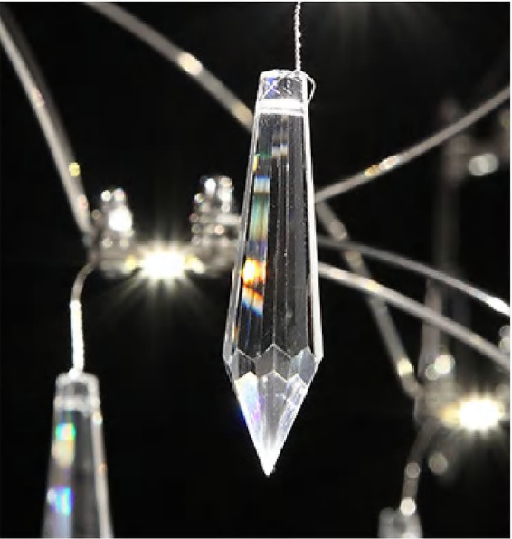 Люстра подвесная из нержавеющей стали BRILLARE 1000 N - Viokon.com