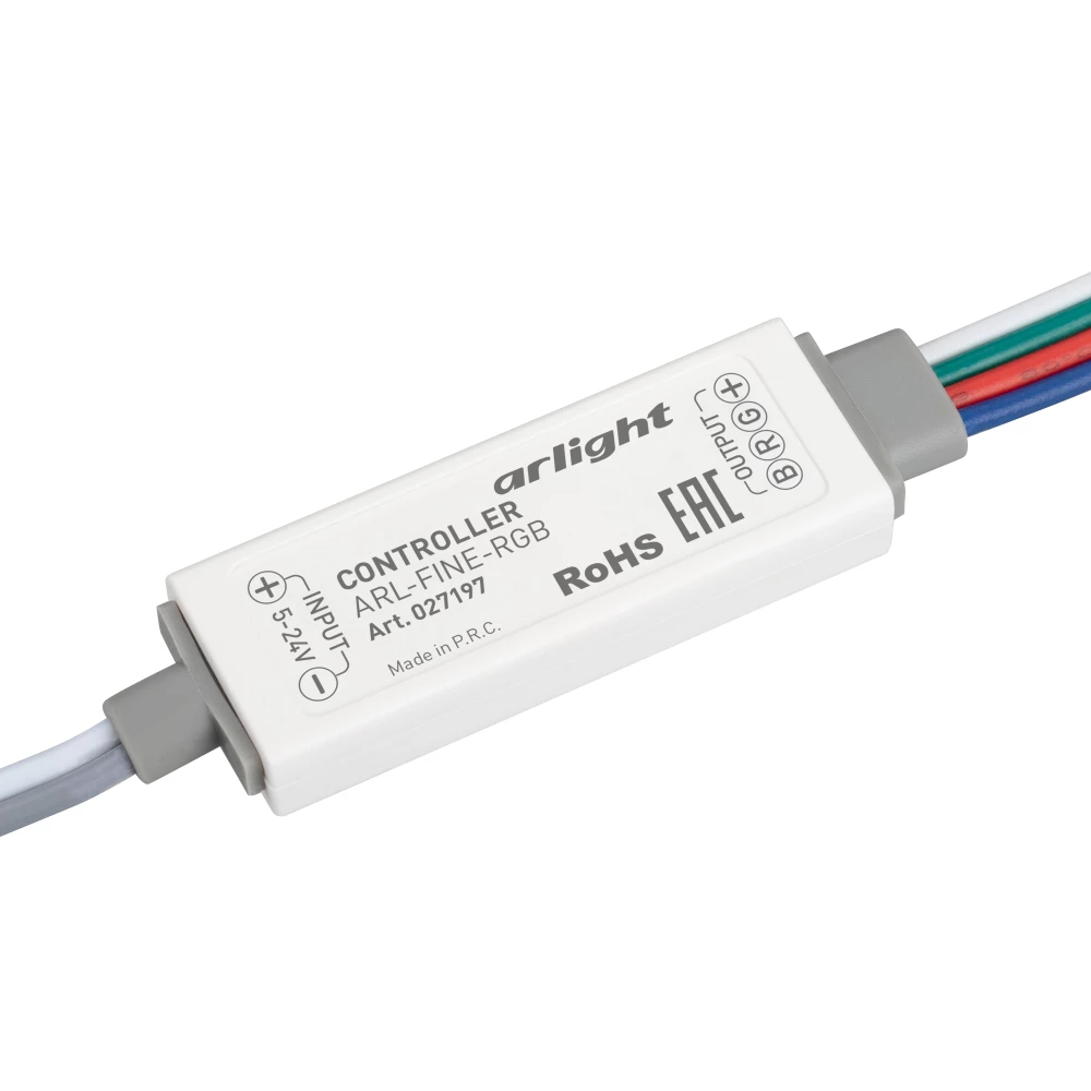 Контроллер ARL-FINE-RGB Black (5-24V, 3x2A, RF ПДУ 18кн) (Arlight, IP20 Пластик, 1 год) 027197 - Viokon.com