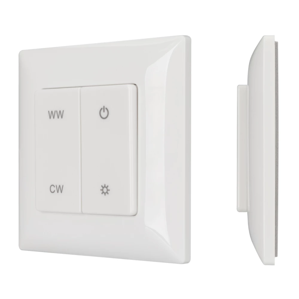Панель SMART-P48-MIX-P-SUF (3V, 1 зона, Knob, 2.4G) (Arlight, Пластик) 028302 - Viokon.com