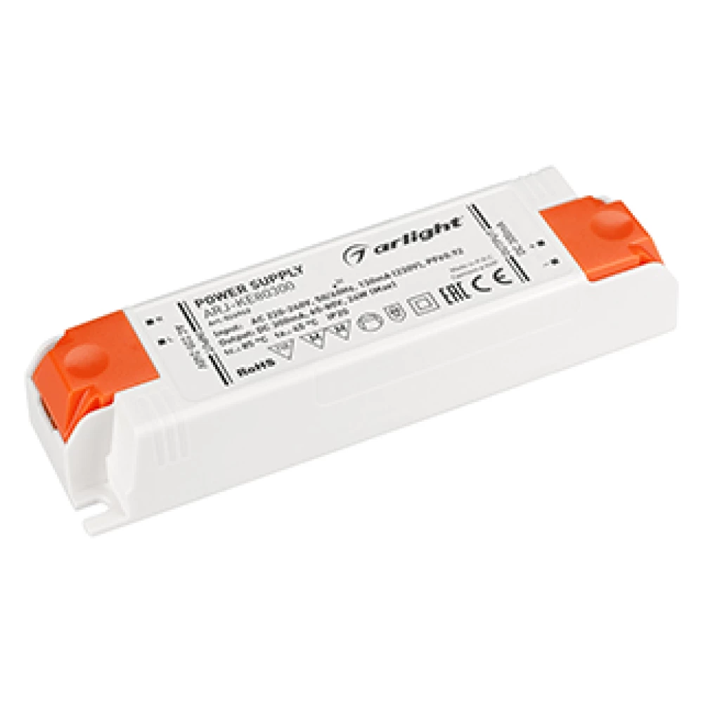 Блок питания ARJ-KE80300 (24W, 300mA, PFC) (Arlight, IP20 Пластик, 5 лет) 024942 - Viokon.com