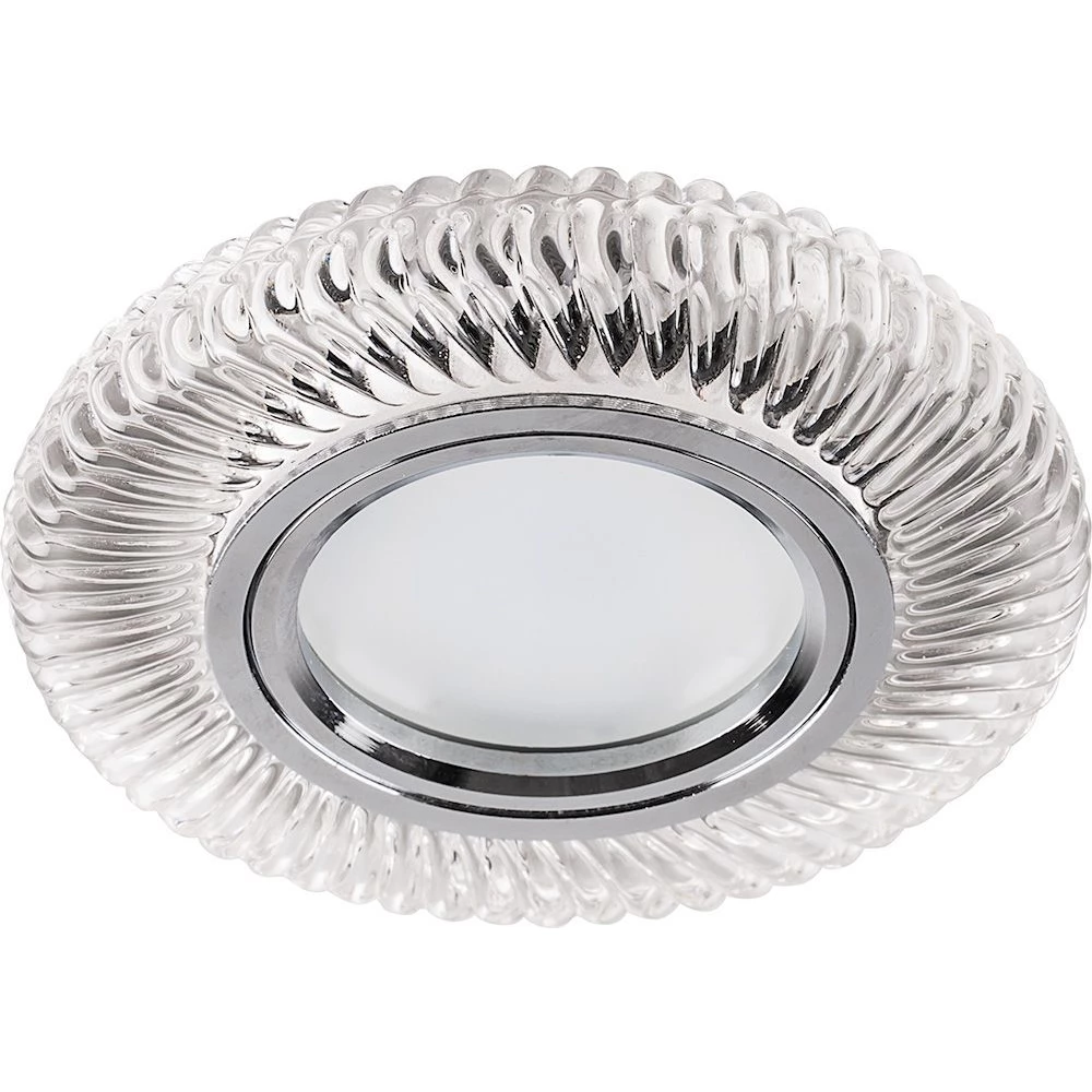 Светильник встраиваемый с LED подсветкой Feron CD988 потолочный MR16 G5.3 прозрачный (32667) - Viokon.com