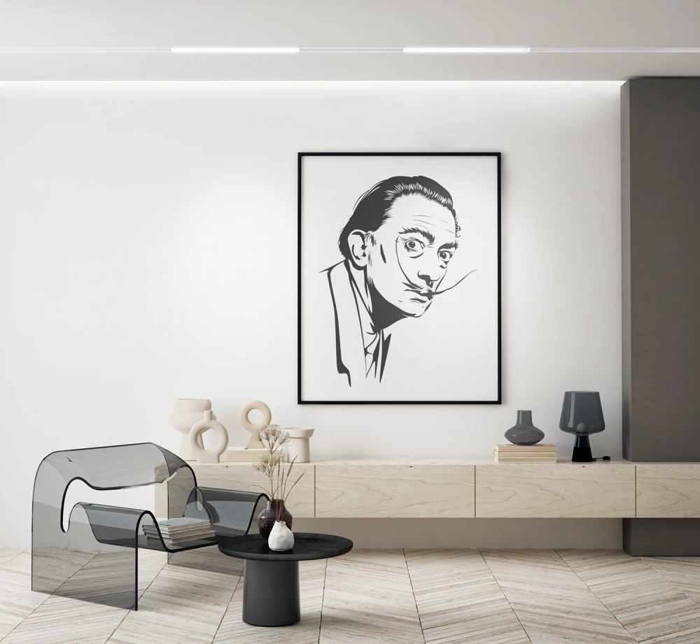 DK8005-WH Линейный светильник SMART LINEAR 27W DIM 3000K-6000K белый - Viokon.com