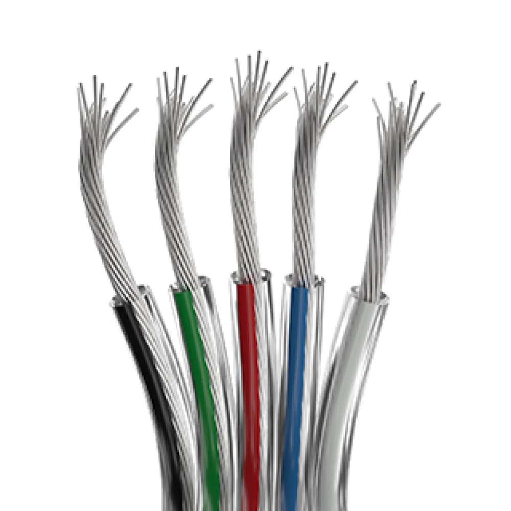 Шлейф питания ARL-18AWG-CLEAR-5Wire-CU (Arlight, -) 034965 - Viokon.com