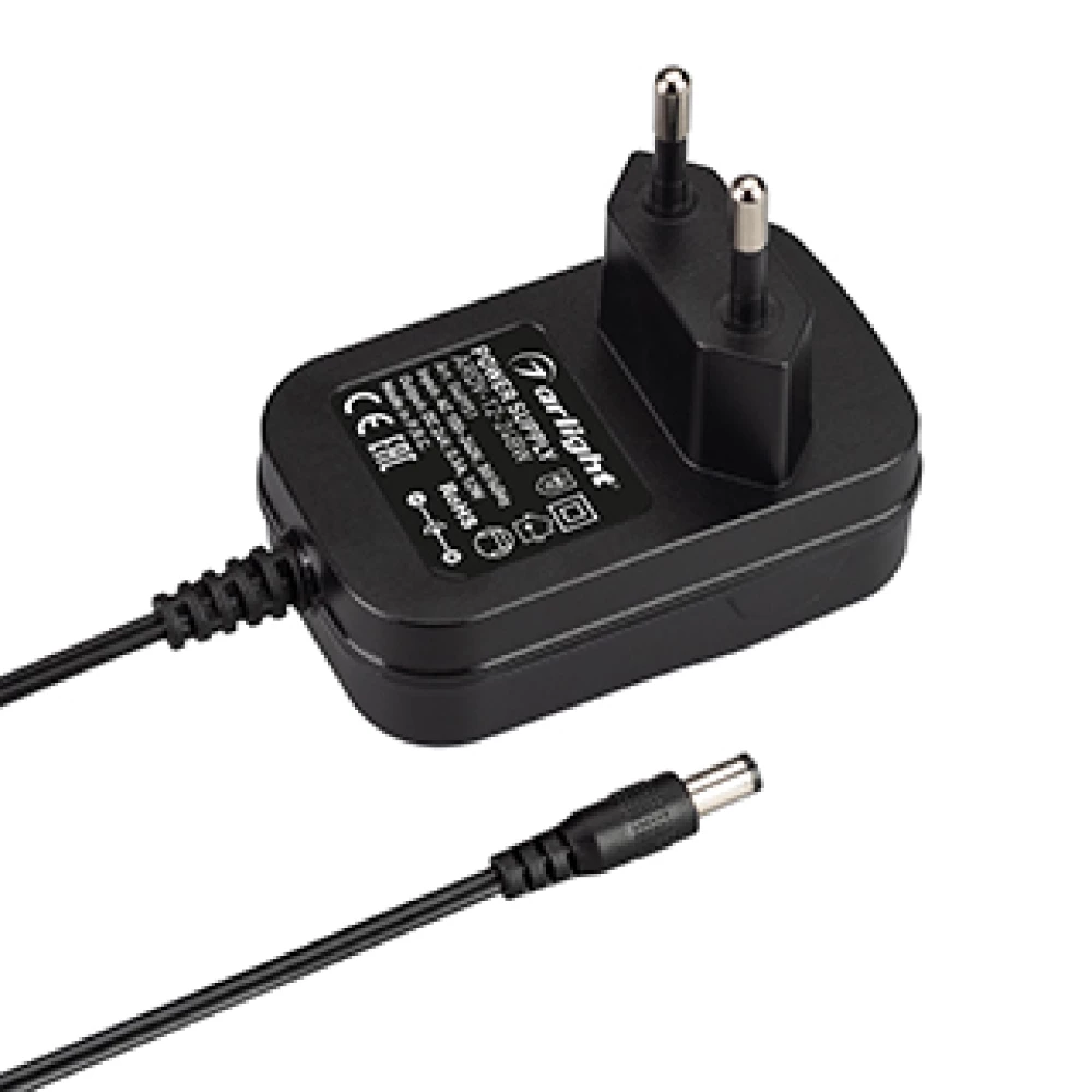 Блок питания ARDV-12-24BW (24V, 0.5A, 12W) (Arlight, Адаптер, 3 года) 040951 - Viokon.com