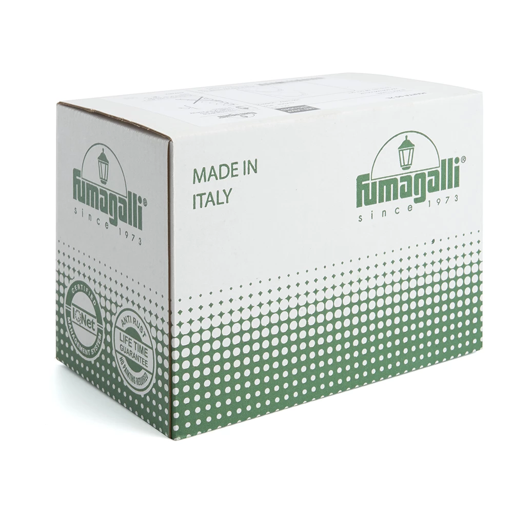Светильник архитектурный, Fumagalli 1A4.000.000.AXU1K, 3,5W 230V GU10 черный (11639) - Viokon.com