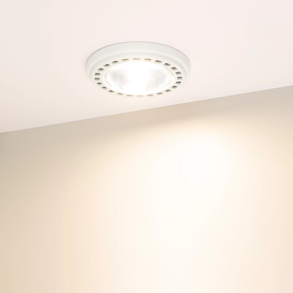 Лампа AR111-UNIT-G53-15W- Day4000 (WH, 24 deg, 12V) (Arlight, Металл) 026886 - Viokon.com