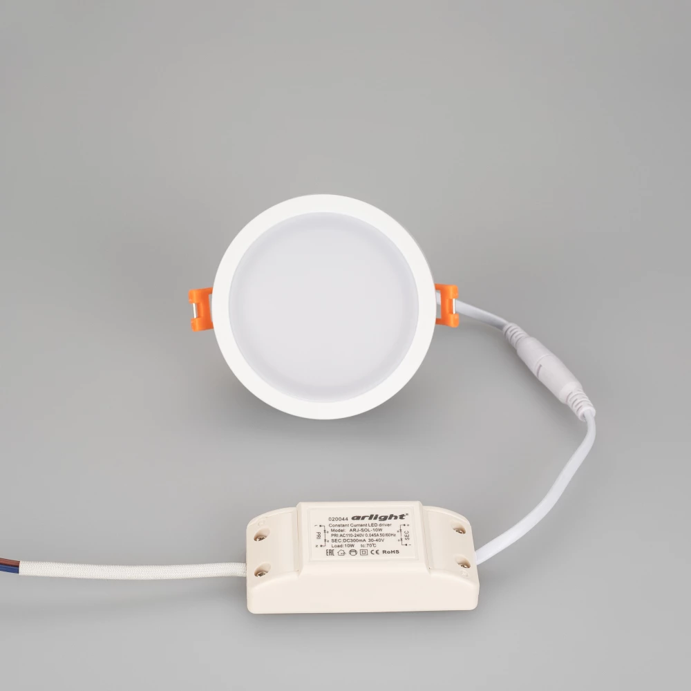 Светодиодная панель LTD-95SOL-10W Day White (Arlight, IP44 Пластик, 3 года) 017990 - Viokon.com