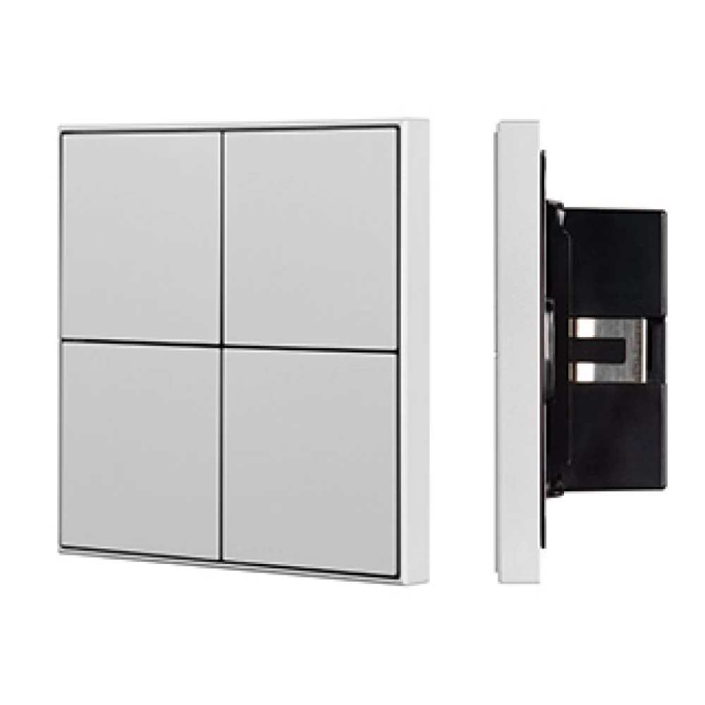 INTELLIGENT ARLIGHT Кнопочная панель KNX-304-23-IN Silver (BUS, Frame) (IARL, IP20 Металл, 2 года) 039666 - Viokon.com