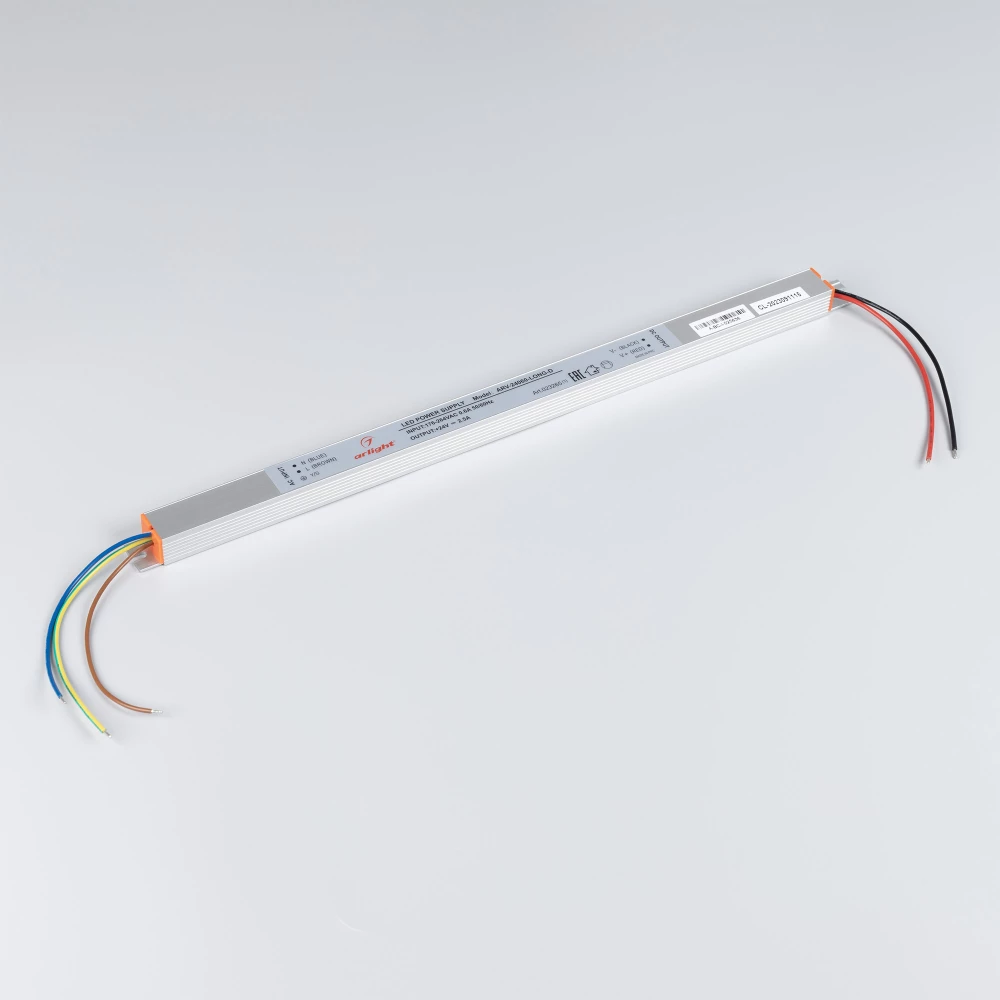Блок питания ARV-24060-LONG-D (24V, 2.5A, 60W) (Arlight, IP20 Металл, 2 года) 023265(1) - Viokon.com