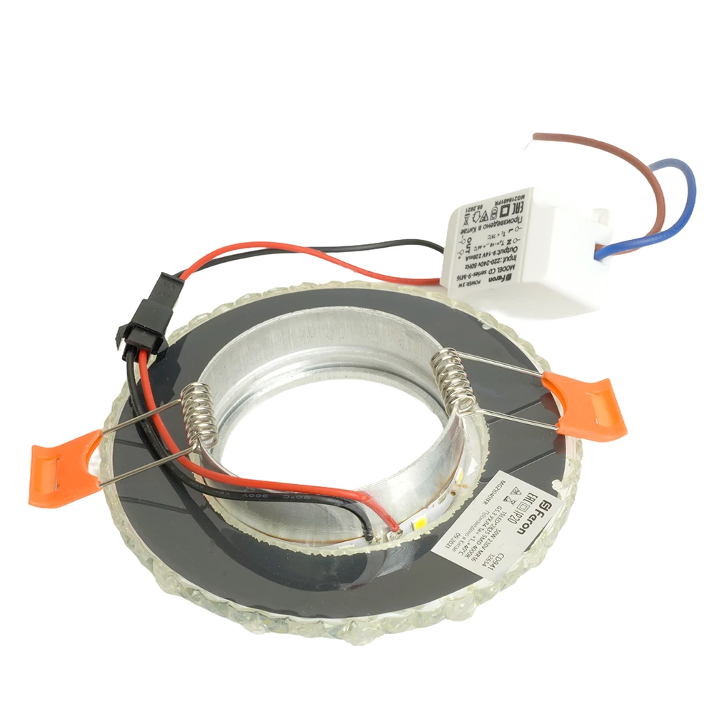 Светильник встраиваемый с LED подсветкой Feron CD941 потолочный MR16 G5.3 прозрачный (32654) - Viokon.com