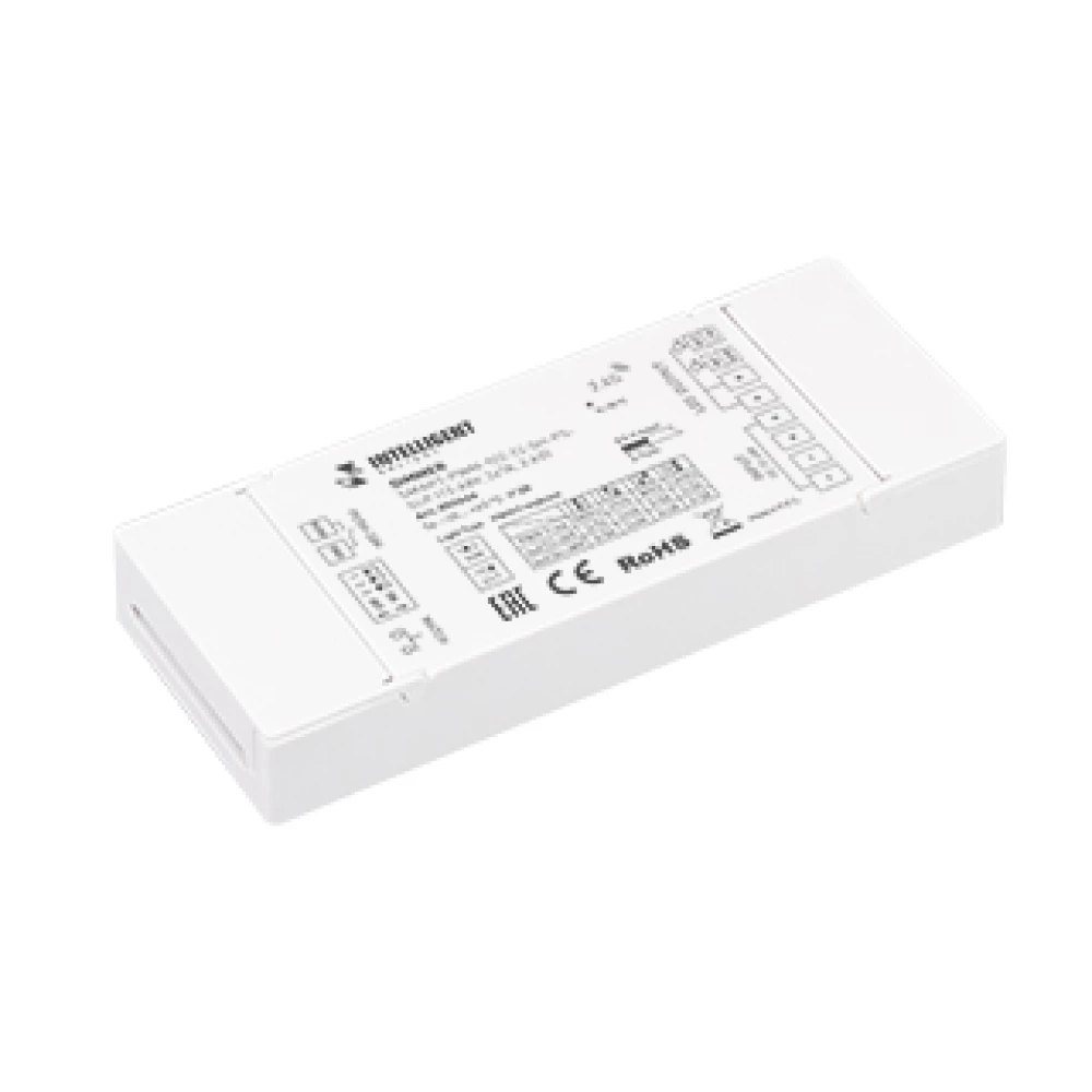 INTELLIGENT ARLIGHT Диммер SMART-PWM-102-72-SH-PS-SUF (12-48V, 2x7A, 2.4G) (IARL, Контроллер) 050444 - Viokon.com